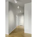 Helestra LED Decken-Strahler NAKA, IP20, 1-flammig, 15W 2800K 1170lm 38°, CRi >90, dimmbar, verstellbar, mattweiß