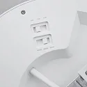 Helestra LED Deckenleuchte BIS, IP54, Ø 23cm, Einbau + Aufbau, 10/15/18W 3000/4000/6500K 1650lm 120°, mattweiß
