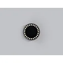 Helestra LED Außendeckenleuchte SAY, rund, 25W, 3000K, 2090lm, IP65, graphit/Glas klar