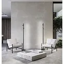Helestra LED Stehleuchte CONI, 2-flammig, stabförmig, 18W, 2700K, 1780lm, IP20, dimmbar, mattschwarz