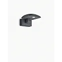Helestra LED Wand- und Deckenleuchte LUR, eckig, 10,5W, 3000K, 710lm, IP54, graphit