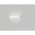 Helestra LED Wandleuchte ALLA, rechteckig, 12W, 3000-4000K, 1210lm, IP44, CCT Switch, chrom