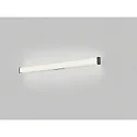 Helestra wall luminaire ALLA LED IP44, black matt 