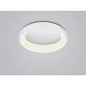 LED Wand- und Deckenleuchte TYRA, rund, 32W, 2700K, 1610lm, IP20, dimmbar, weiß/Spiegel