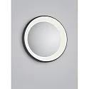 LED Wand- und Deckenleuchte TYRA, rund, 32W, 2700K, 1610lm, IP20, dimmbar, schwarz/Spiegel