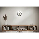 Helestra LED Wandleuchte ELARA, ringförmig, 9W, 2700K, 660lm, IP20, dimmbar, schwarz/gold