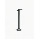 Helestra LED Pollerleuchte LUR, eckig, 10,5W, 3000K, 710lm, IP54, graphit