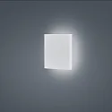Außenwandleuchte AIR, IP65, 15x15cm, indirekt, 15W 3000K 410lm, CRi >90, Aluminium massiv, mattweiß