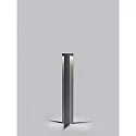 Helestra bollard lamp SKY 3-fold, direct / indirect, switchable IP65, graphite 