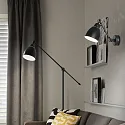 Ideal Lux Stehleuchte NEWTON PT1, E27, Schwarz