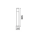 Outdoor luminaire TRONCO PT1 BIG Floor lamp, E27, anthracite