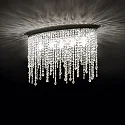 Ideal Lux Deckenleuchte RAIN PL3, 3-flammig, E14, Chrom