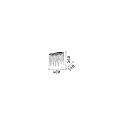 Ideal Lux Deckenleuchte RAIN PL3, 3-flammig, E14, Chrom