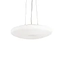 Pendant luminaire GLORY SP5 D60, 5 flames, Ø 60cm, E27, white