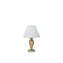 Tischleuchte DORA TL1 SMALL, E14, Gold antik