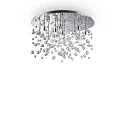 Ceiling luminaire NEVE PL12, 12 flames, G9, 40W, chrome