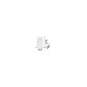 Ideal Lux Wandleuchte TRIPLO AP1, 1-flammig, E27, transparent