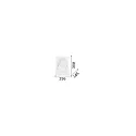Ideal Lux Wandleuchte TRIPLO AP2, 2-flammig, E27, transparent