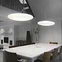 Ideal Lux Pendelleuchte SMARTIES BIANCO SP3 D40, 3-flammig, E27, Ø 40cm, weiß