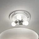 Ideal Lux Wand-/Deckenleuchte SMARTIES BIANCO PL2 D40, 2-flammig, E27, Ø 40cm, weiß