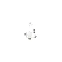 Ideal Lux Pendelleuchte MAPA BIANCO SP1 D40, E27, Ø 40cm, weiß