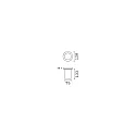 Ideal Lux Bodeneinbauleuchte PARK PT1 ROUND SMALL, IP54, GU10, Nickel
