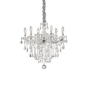 Chandelier FLORIAN SP6, 6 flames, E14, chrome
