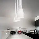Ideal Lux Pendant luminaire FLUT SP1 BIG, E27, white