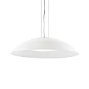 Pendant luminaire LENA SP3 D74, 3 flames, E27, Ø 74cm, white
