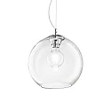 Pendelleuchte NEMO CLEAR SP1 D40, E27, Ø 40cm, transparent