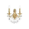 Wall luminaire GIOCONDA AP2, 2 flames, E14, gold