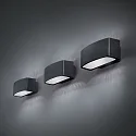 Ideal Lux Wall luminaire ANDROMEDA AP1, E27, anthracite