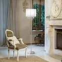 Ideal Lux Stehleuchte OPERA PT1, E27, weiß