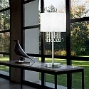 Ideal Lux Tischleuchte OPERA TL1, E27, weiß
