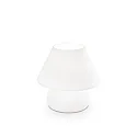 Tischleuchte PRATO TL1 SMALL BIANCO, E14, weiß