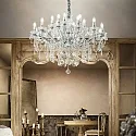 Ideal Lux Chandelier FLORIAN SP18, 18 flames, E14, chrome