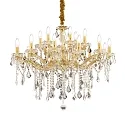 Chandelier FLORIAN SP18, 18 flames, E14, gold