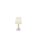 Tischleuchte QUEEN TL1 SMALL, E27, gold