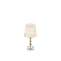 Tischleuchte QUEEN TL1 MEDIUM, E27, gold