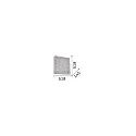 Ideal Lux Decken-/Wandleuchte ADMIRAL PL8, 8-flammig, G9 max. 40W, Chrom