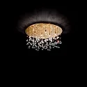 Ideal Lux Deckenleuchte MOONLIGHT PL8, 8-flammig, G9 max. 40W, Gold