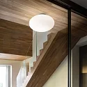 Ideal Lux Deckenleuchte CANDY PL1 D40, E27, Ø40cm, weiß