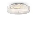 Deckenleuchte ROMA PL9, 9-flammig, G9 max. 40W, Chrom