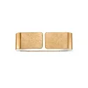 Wandleuchte CLIP AP2 SMALL ARGENTO, 2-flammig, E27, Gold