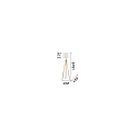 Floor lamp YORK PT1, E27, white