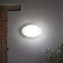 Ideal Lux Außenwandleuchte MADDI-1 AP1, E27, Weiß