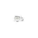 Ideal Lux ceiling luminaire PASHA PL10 10 flames E14 IP20, gold 