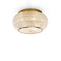 ceiling luminaire PASHA PL6 6 flames E14 IP20, gold 
