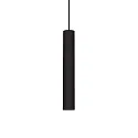 Pendelleuchte LOOK SP1 D06, IP20, Ø 6cm / 40cm, GU10 max. 28W (inkl. LED 7W 3000K 540lm 50°, CRi >90, on-off), schwarz