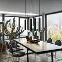 Ideal Lux Pendelleuchte LOOK SP1 D06, IP20, Ø 6cm / 40cm, GU10 max. 28W (inkl. LED 7W 3000K 540lm 50°, CRi >90, on-off), schwarz